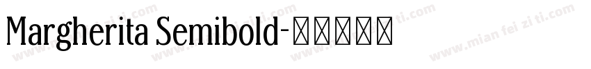 Margherita Semibold字体转换